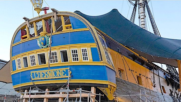 ESPOIR - L’Hermione remet le cap sur les visites à Anglet